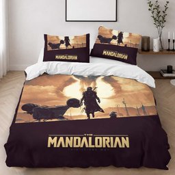 The Mandalorian Baby Yoda 2 Duvet Cover - Star Wars Bedding Set 2
