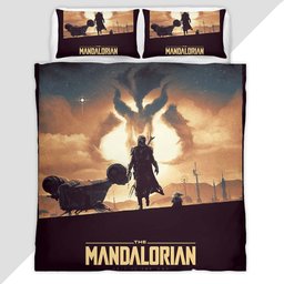 The Mandalorian Baby Yoda 2 Duvet Cover - Star Wars Bedding Set
