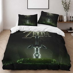 The Legend of Zelda Master Sword Duvet Cover - The Legend of Zelda Bedding Set 2