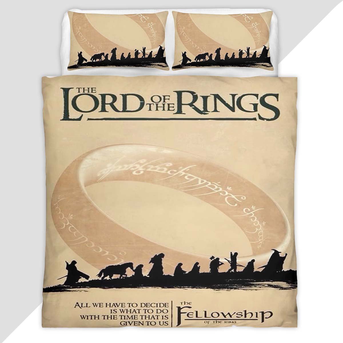 The Lord of The Rings 16 Duvet Cover - The Lord of the Rings Bedding Set
