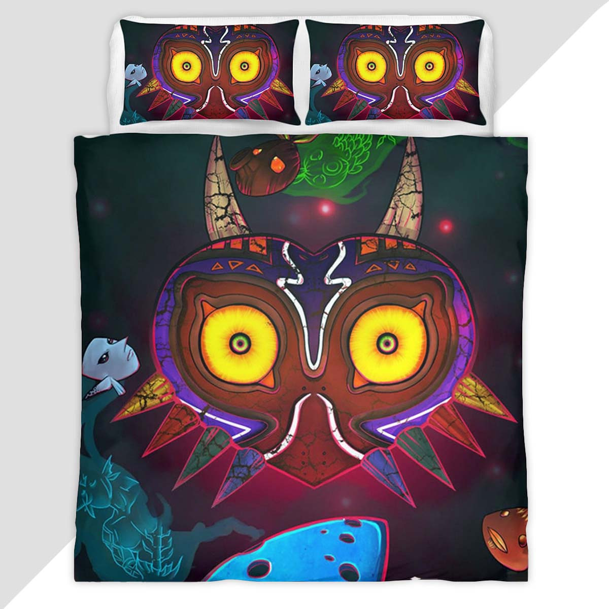 The Legend of Zelda Majoras Mask 4 Duvet Cover - The Legend of Zelda Bedding Set