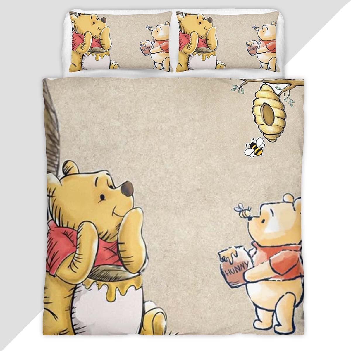 Winnie The Pooh 06 Duvet Cover - Winnie the Pooh Bedding Set