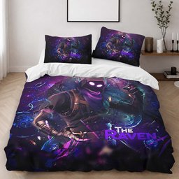 The Raven Storm Wild Raven Fortnite Skin 05 Duvet Cover - Fortnite Bedding Set 2