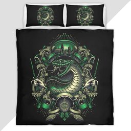 Slytherin House Harry Potter 05 Duvet Cover - Harry Potter Bedding Set