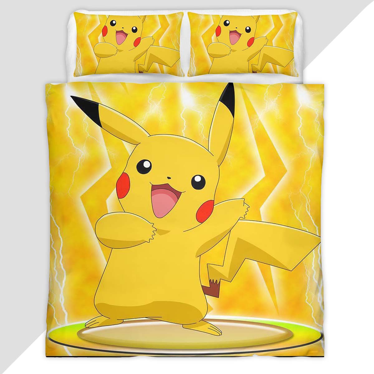 Pikachu 5 Duvet Cover - Pokemon Bedding Set