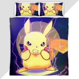 Pikachu 2 Duvet Cover - Pokemon Bedding Set