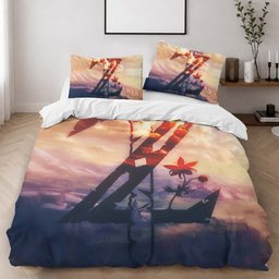 The Legend of Zelda Logo Style Duvet Cover - The Legend of Zelda Bedding Set 2