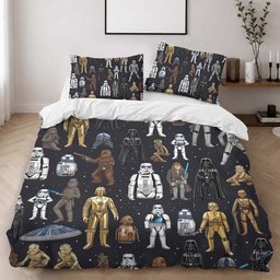 Star Wars Characters Duvet Cover - Star Wars Bedding Set 2