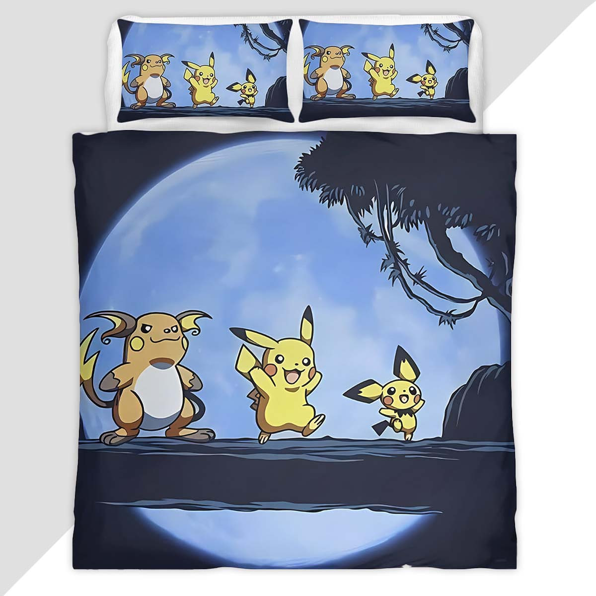Pikachu Pokemon 9 Duvet Cover - Pokemon Bedding Set