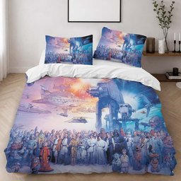 Star Wars Attack Of The Clones Duvet Cover - Star Wars Bedding Set 2