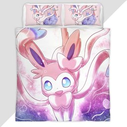 Sylveon Pokemon 8 Duvet Cover - Pokemon Bedding Set