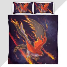 Talonflame Pokemon 9 Duvet Cover - Pokemon Bedding Set