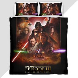 Star Wars You Were The Chosen One Episode III Duvet Cover - Star Wars Bedding Set