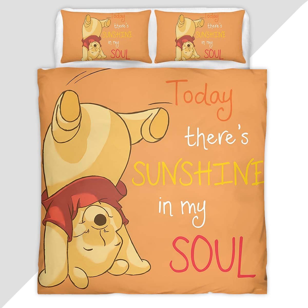 Pooh in Winnie The Pooh 01 Duvet Cover - Winnie the Pooh Bedding Set