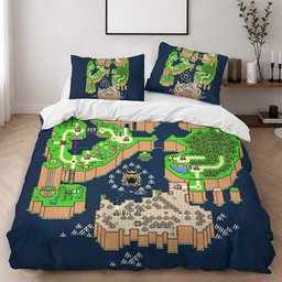 Pokemon Map Duvet Cover - Pokemon Bedding Set 2