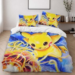 Pikachu Pokemon 7 Duvet Cover - Pokemon Bedding Set 2