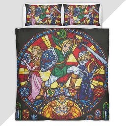The Legend of Zelda All Characters 5 Duvet Cover - The Legend of Zelda Bedding Set