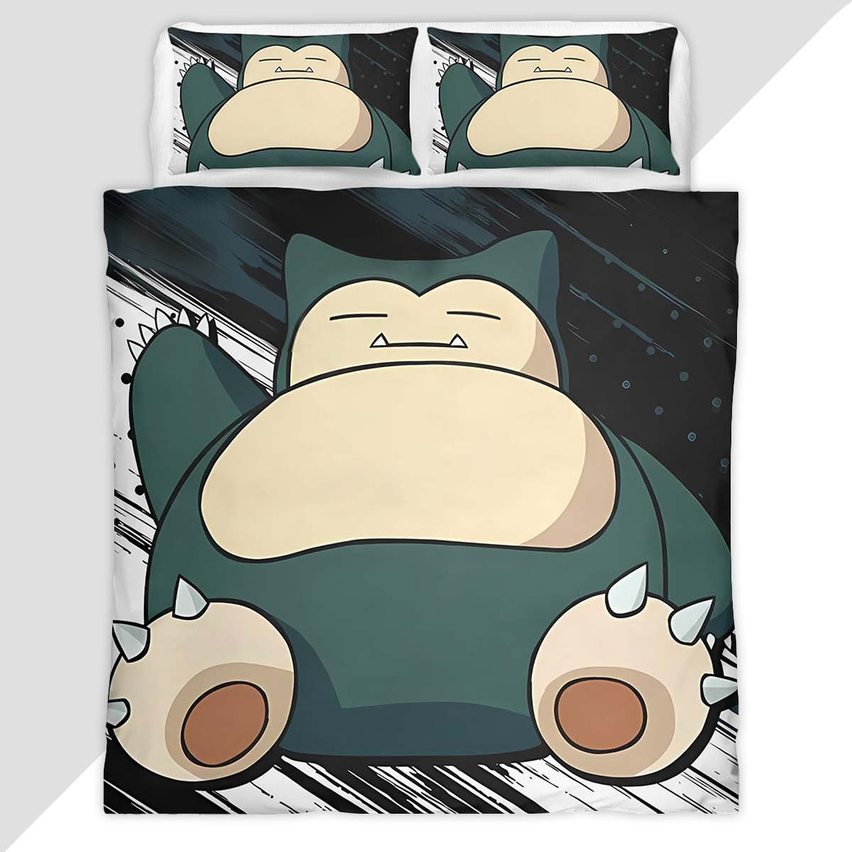 Snorlax Pokemon 2 Duvet Cover - Pokemon Bedding Set