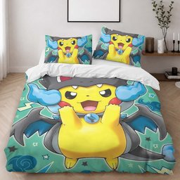 Pikachu Pokemon 6 Duvet Cover - Pokemon Bedding Set 2