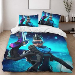Summit Seeker Evie Fortnite Chapter 3 Cyberpunk Duvet Cover - Fortnite Bedding Set 2