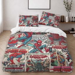 Spider-Man Comics 3 Duvet Cover - Spider-Man Bedding Set 2