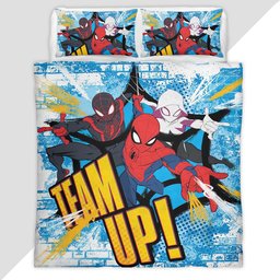 Team Up Spider-Man Duvet Cover - Spider-Man Bedding Set