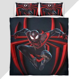 Spider-Man Dark Background 2 Duvet Cover - Spider-Man Bedding Set