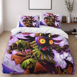 Skull Kid Majoras Mask The Legend of Zelda Character 3 Duvet Cover - Majoras Mask Bedding Set 2