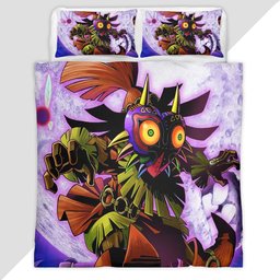 Skull Kid Majoras Mask The Legend of Zelda Character 3 Duvet Cover - Majoras Mask Bedding Set