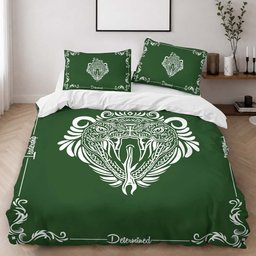 Slytherin House Harry Potter 04 Duvet Cover - Slytherin House Bedding Set 2