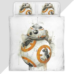 Star Wars BB-8 Robot Duvet Cover - Star Wars Bedding Set
