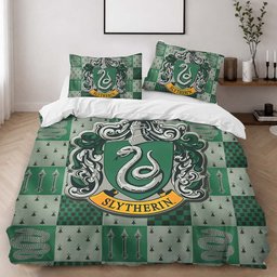 Slytherin Harry Potter 2 Duvet Cover - Slytherin House Bedding Set 2