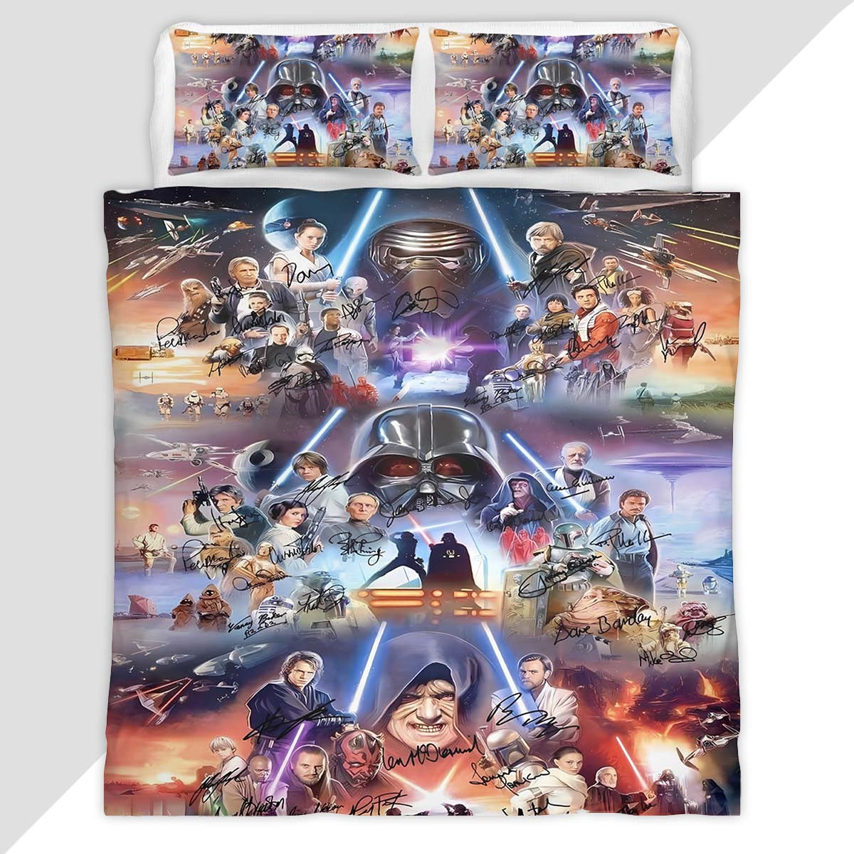 Star Wars All Characters 1005 Duvet Cover - Star Wars Bedding Set