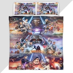 Star Wars All Characters 1005 Duvet Cover - Star Wars Bedding Set