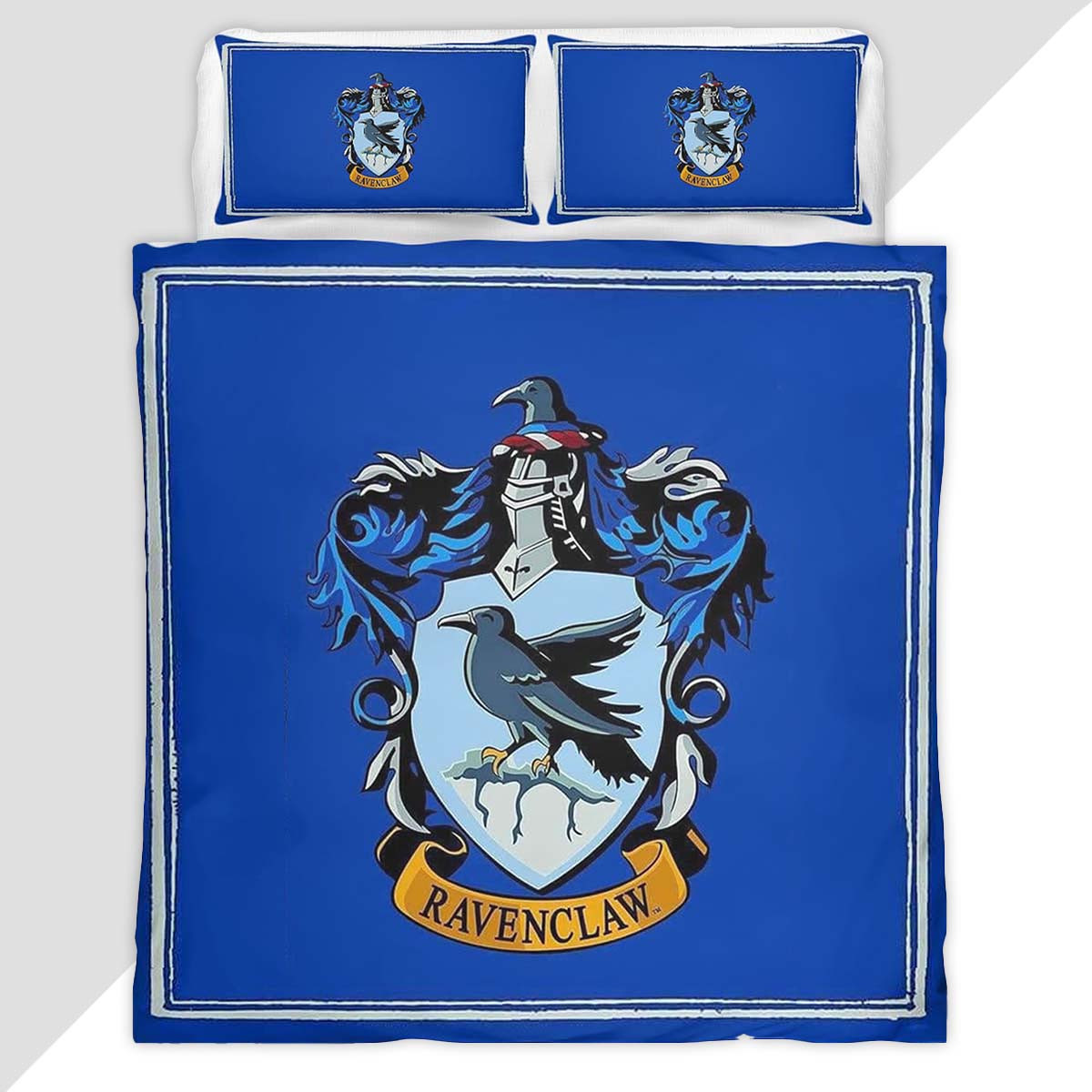 Ravenclaw House Harry Potter Blue Logo Duvet Cover - Ravenclaw House Bedding Set