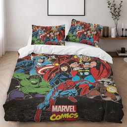 Spider-Man in Marvel Comics Duvet Cover - Spider-Man Bedding Set 2