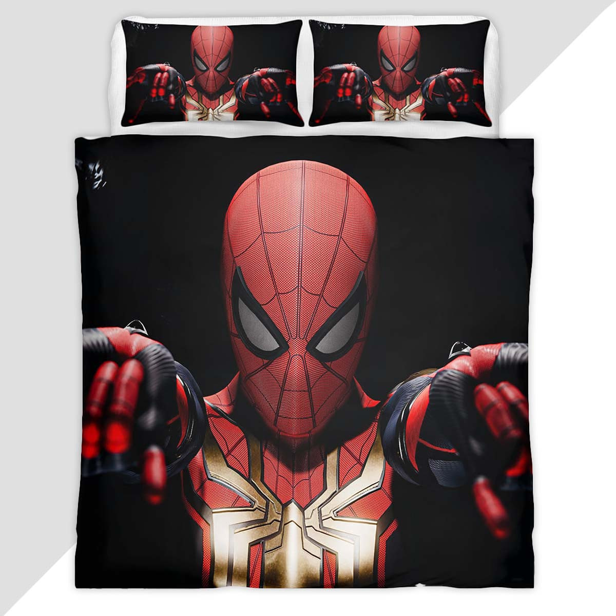 Spider-Man Dark Background Duvet Cover - Spider-Man Bedding Set