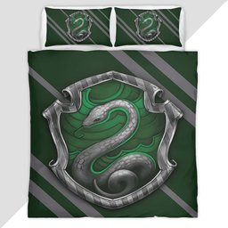 Slytherin House Harry Potter 02 Duvet Cover - Slytherin House Bedding Set