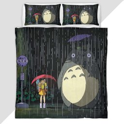 My Neighbor Totoro All Characters 5 Duvet Cover - My Neighbor Totoro Bedding Set