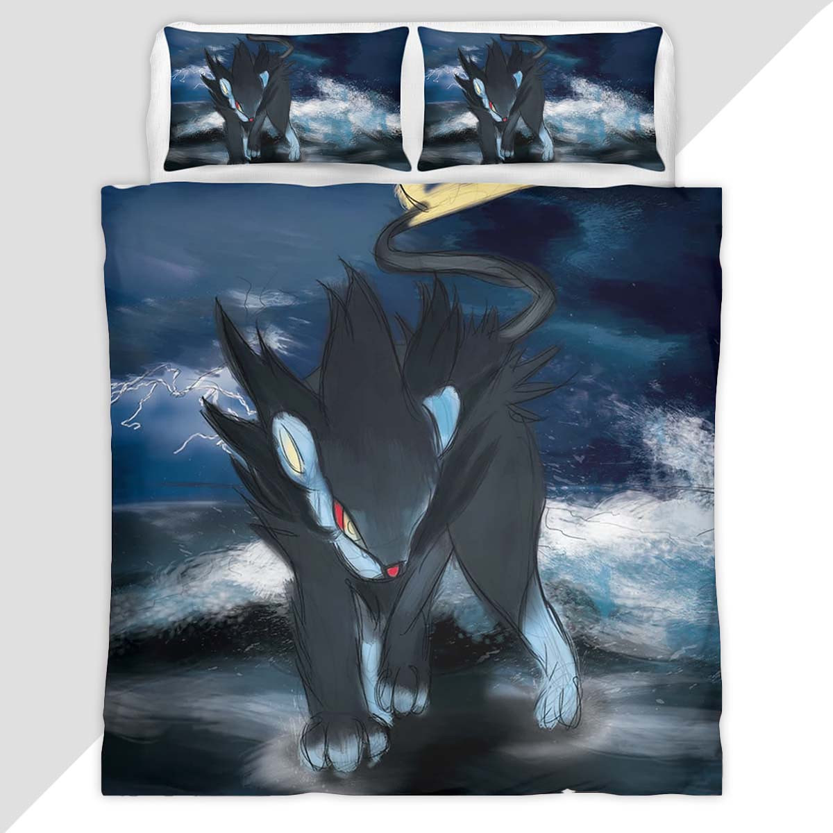 Luxray Pokemon 6 Duvet Cover - Pokemon Bedding Set