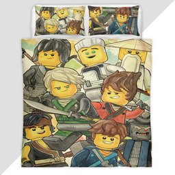Ninjago All Characters 1015 Duvet Cover - Ninjago Bedding Set