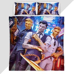 Midas Fortnite All Skin Duvet Cover - Fortnite Bedding Set