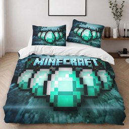 Minecraft Spawn Egg Duvet Cover - Minecraft Bedding Set 2