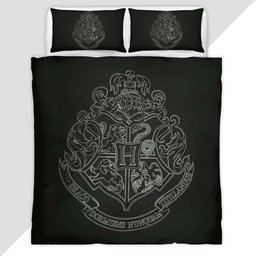 Harry Potter Hogwarts School Logo 03 Duvet Cover - Harry Potter Bedding Set