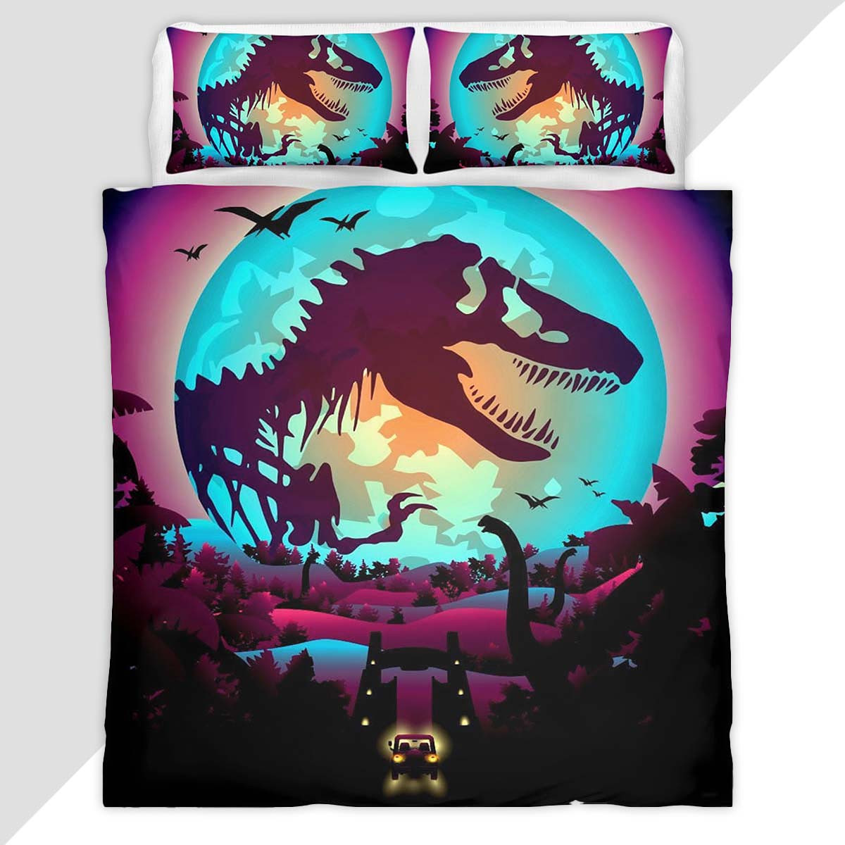 Jurassic world 12 Duvet Cover - Jurassic Park Bedding Set