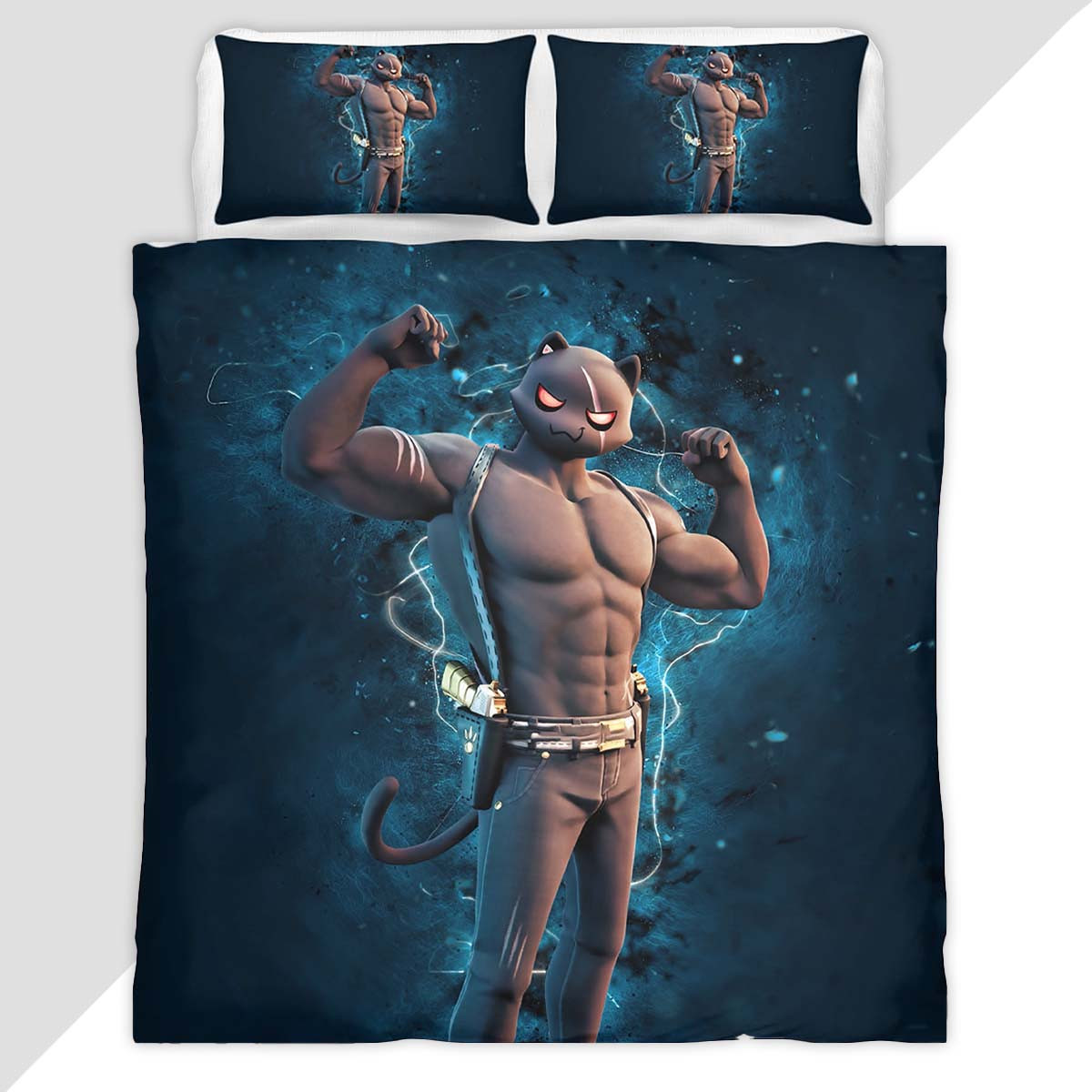Meowscles Skin Fortnite Duvet Cover - Fortnite Bedding Set