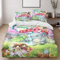 My Neighbor Totoro 9 Duvet Cover - My Neighbor Totoro Bedding Set 2