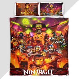 Lego Ninjago Master of the mountain 2 Duvet Cover - Ninjago Bedding Set