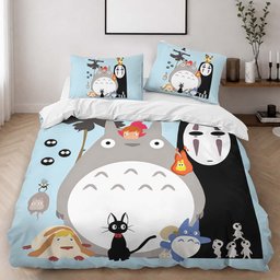 My Neighbor Totoro All Characters 36 Duvet Cover - My Neighbor Totoro Bedding Set 2