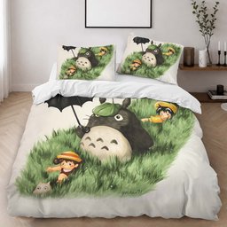 My Neighbor Totoro All Characters 33 Duvet Cover - My Neighbor Totoro Bedding Set 2